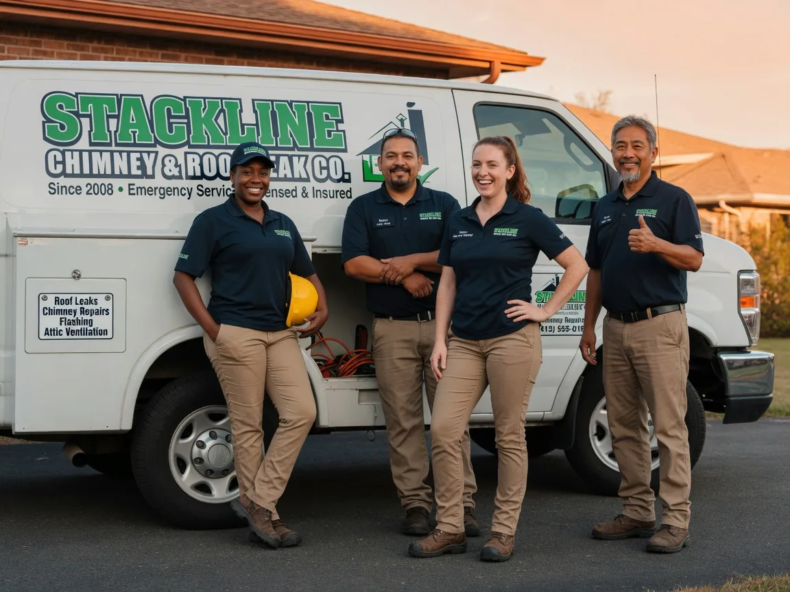 Chimney flashing repair company in Glandorf, OH
